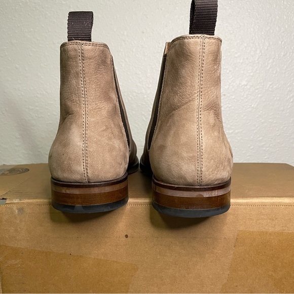 Aldo chelsea boots color is buff / light tan men’s 9 - Picture 3 of 9